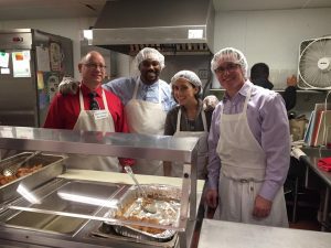 BlackRock employees help out at Emmanuel Dining Room